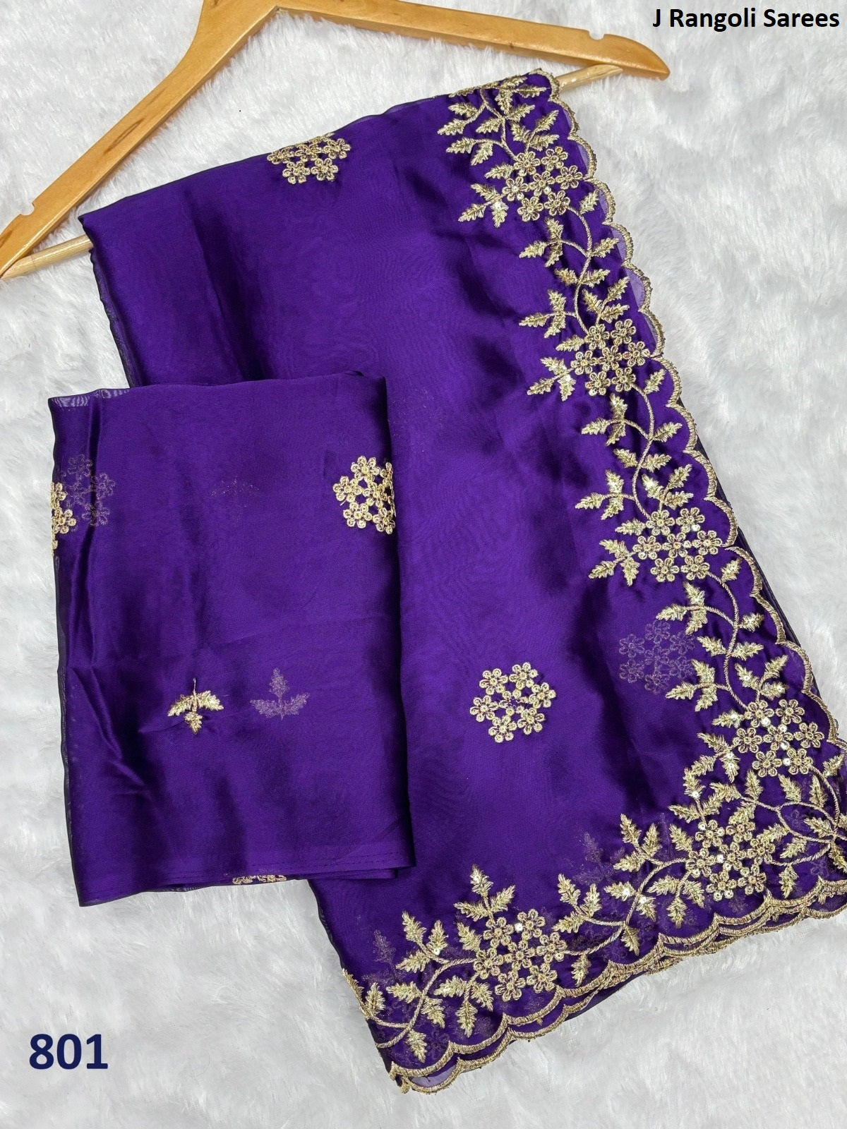 801 J Rangoli Sarees