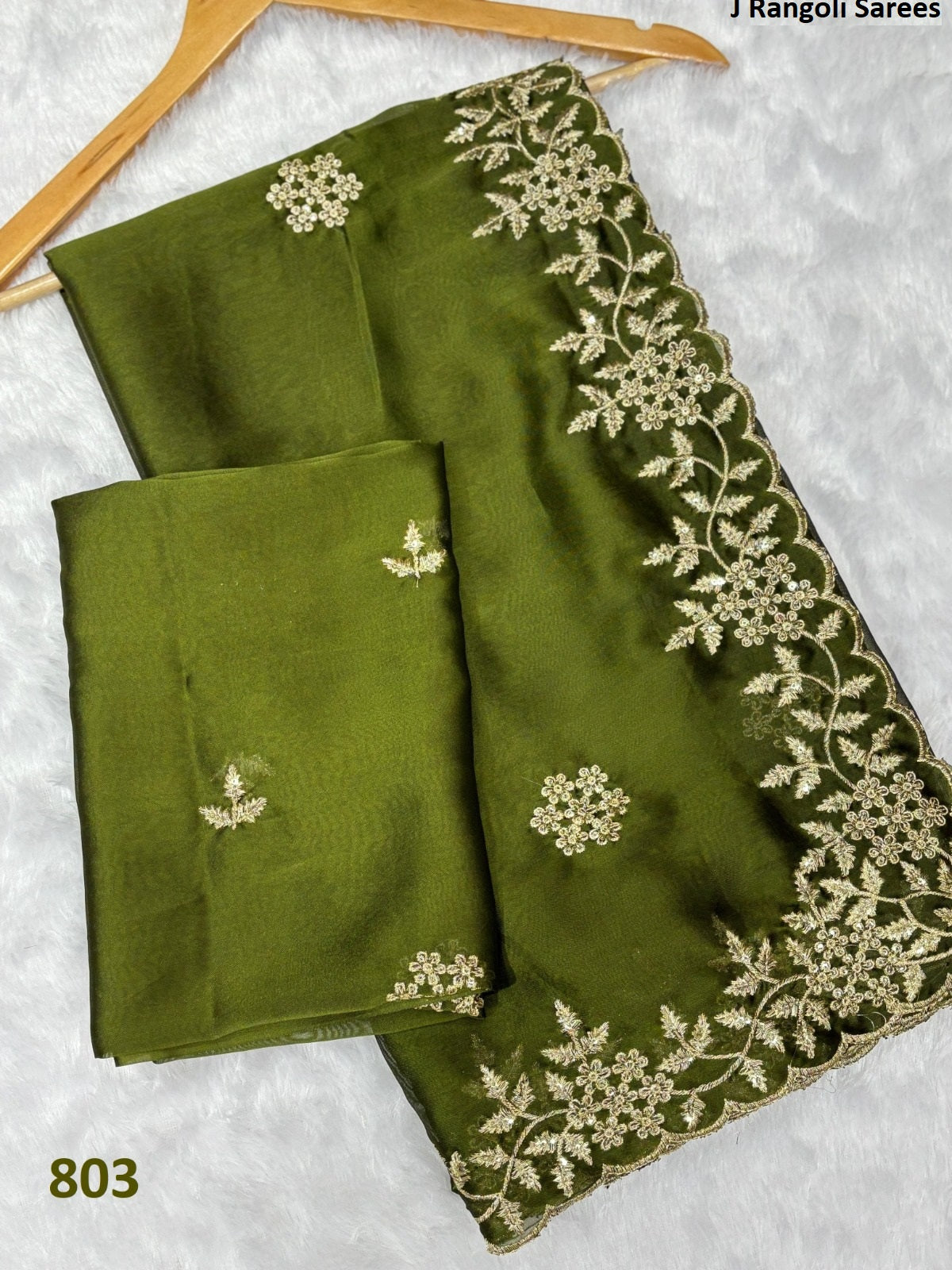 803 J Rangoli Sarees