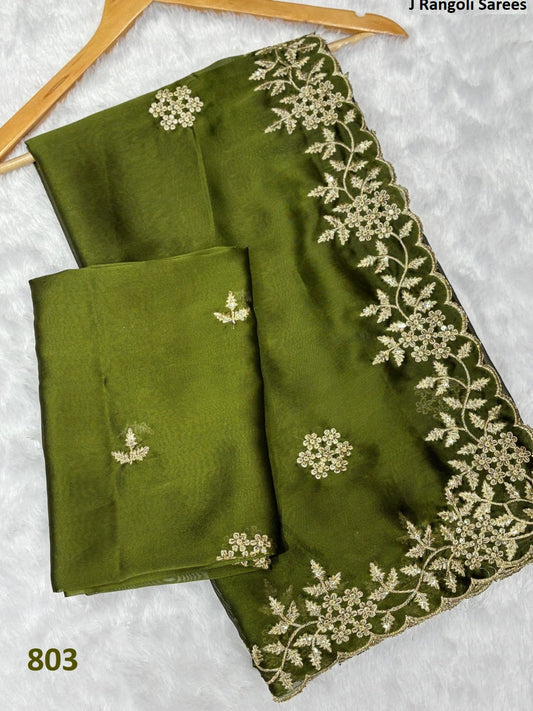 803 J Rangoli Sarees