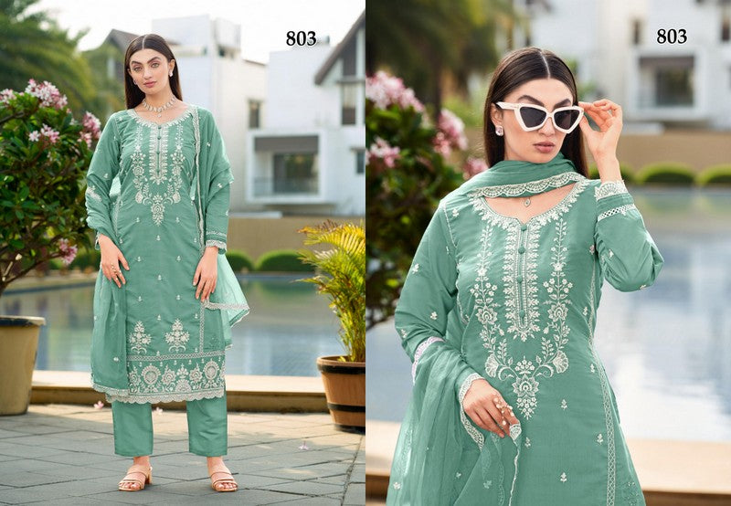 803 Nimaya Vol 1 Mrudangi Pure Viscose Cotton Readymade Suits
