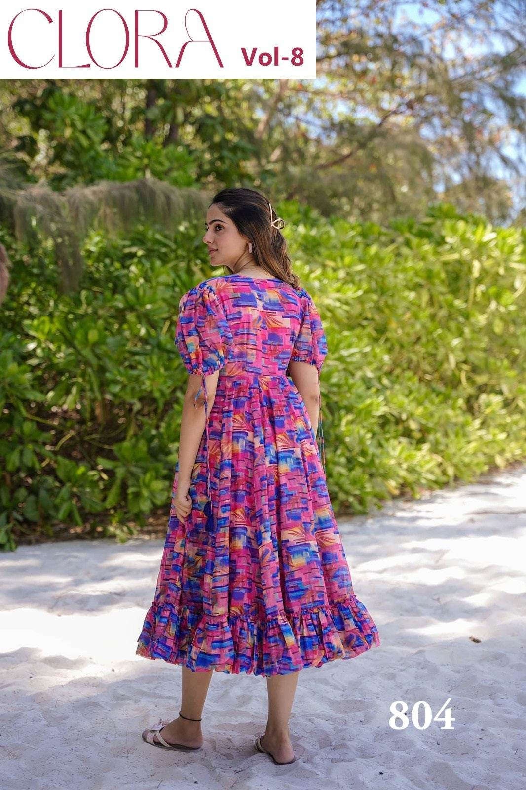 804 Clora Vol 8 Lucaya Heavy Rayon One Piece Gown