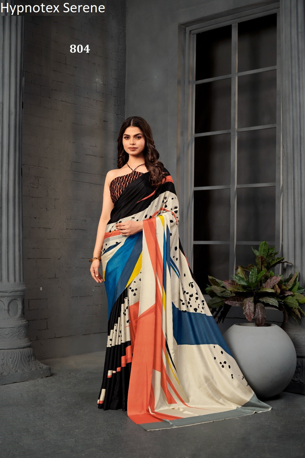 804 Serene Hypnotex Malai Silk Sarees