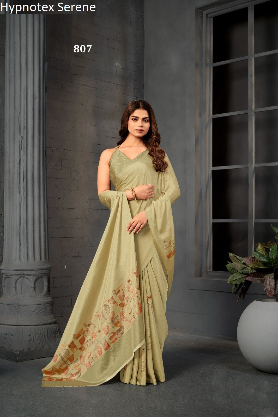 807 Serene Hypnotex Malai Silk Sarees