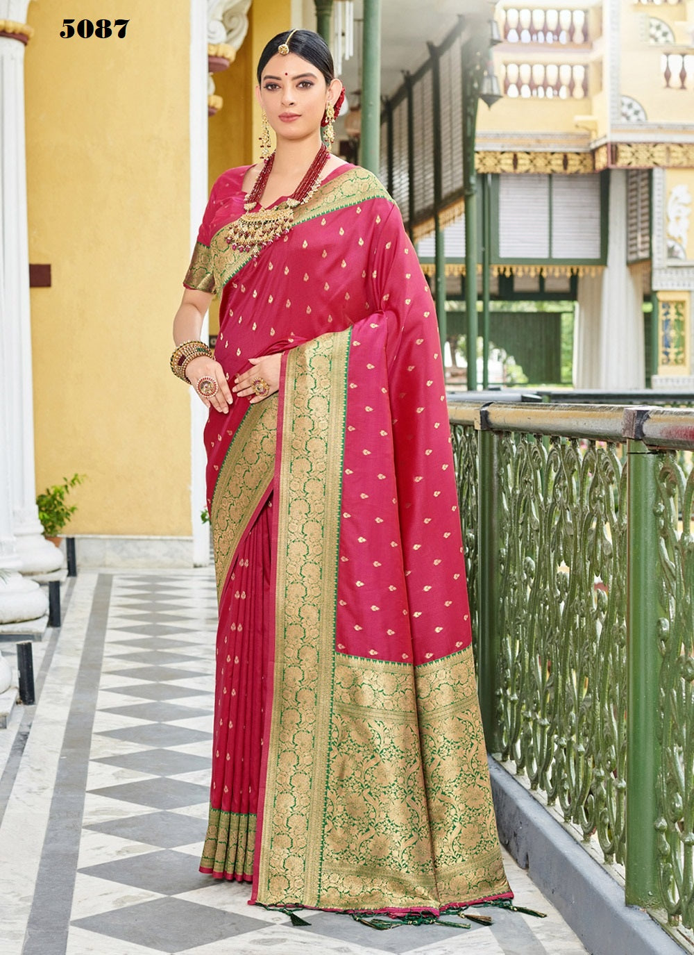 5087 Abhi Sangam Sarees