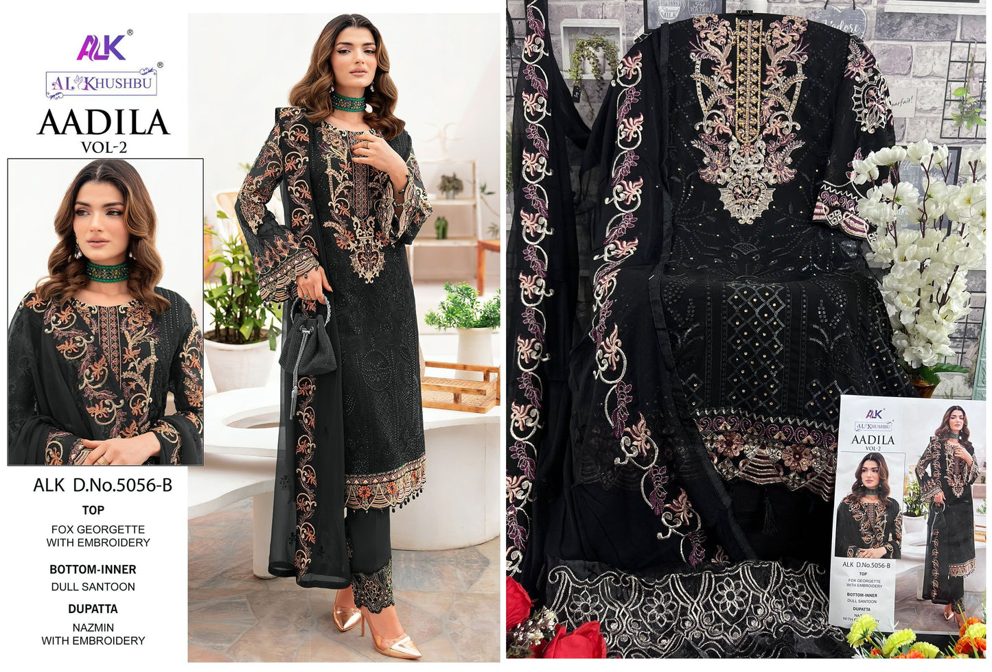 5056B Alk Pakistani Salwar Suits