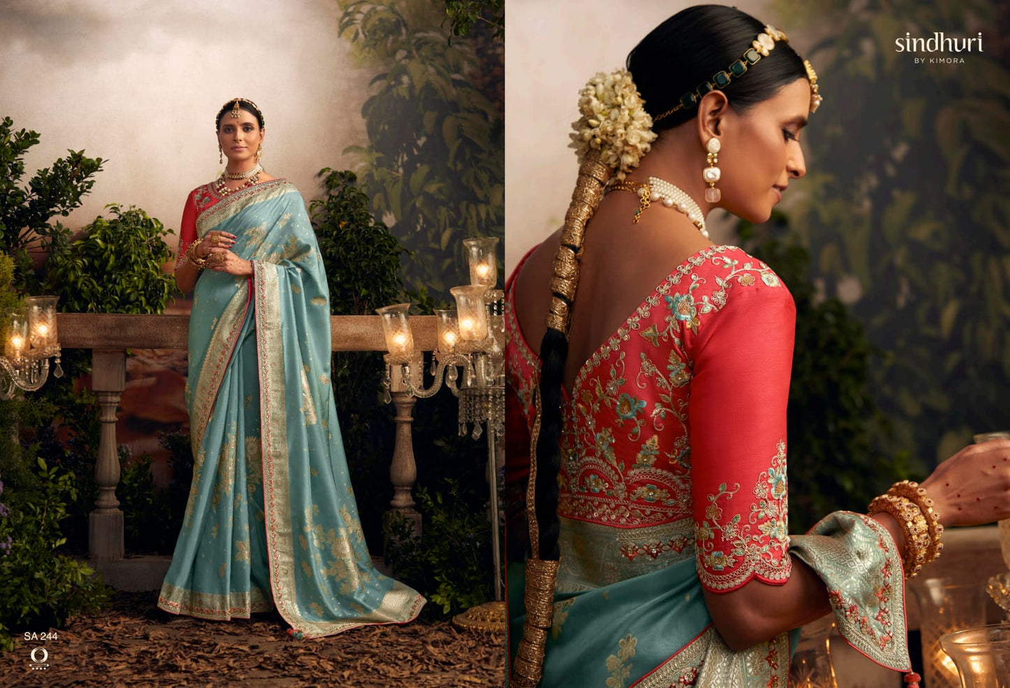 244 Radha Rani Sindhuri Sarees