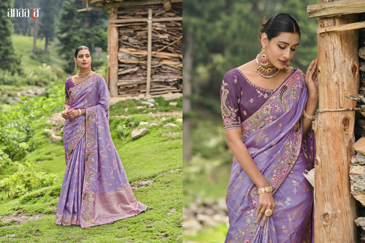 6608 Anaara Tathastu Sarees