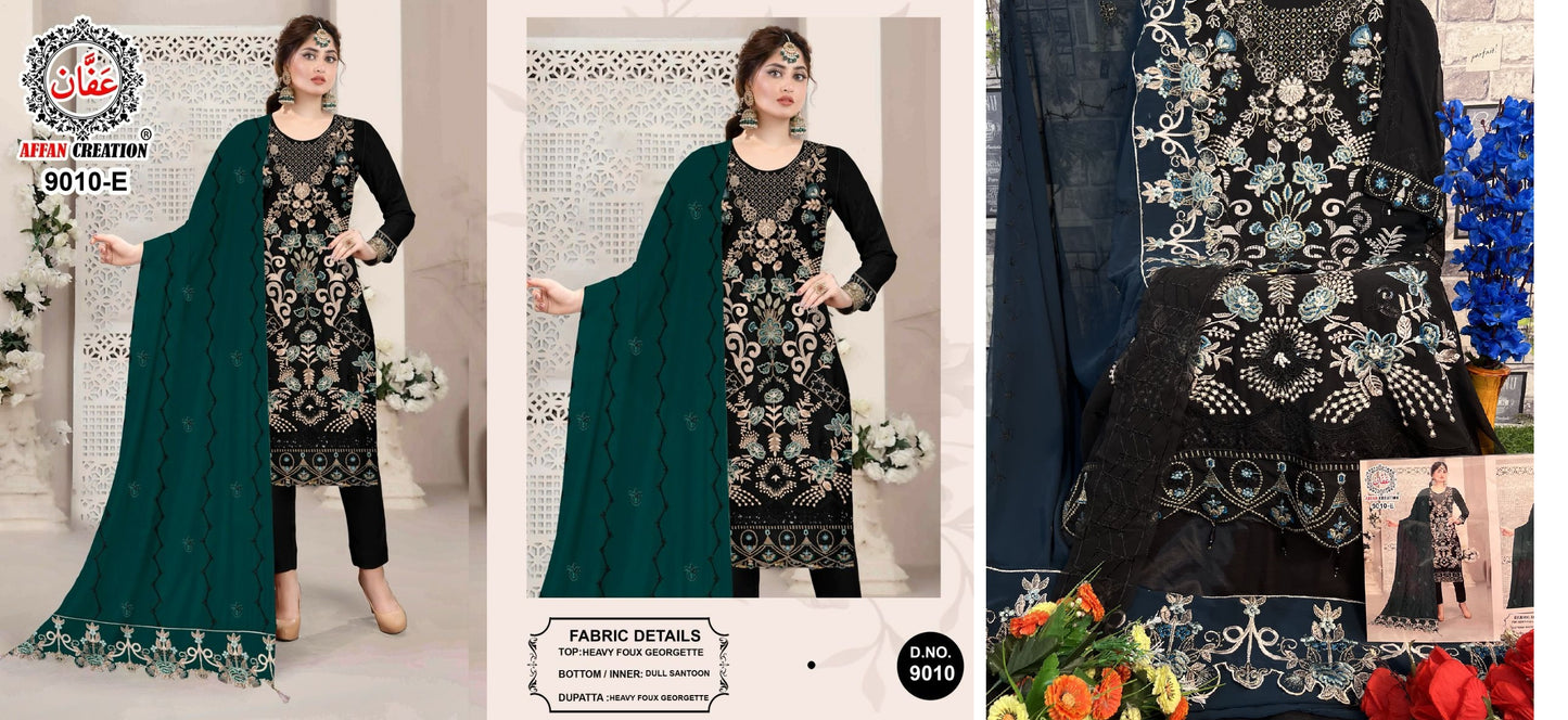 9010E Affan Creation Pakistani Salwar Suits