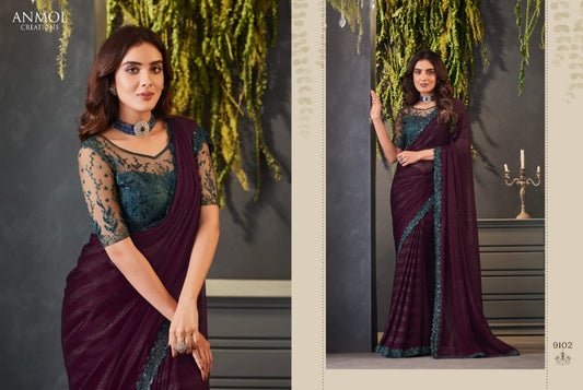 9102 Exotique Vol 4 Anmol Creations Sarees