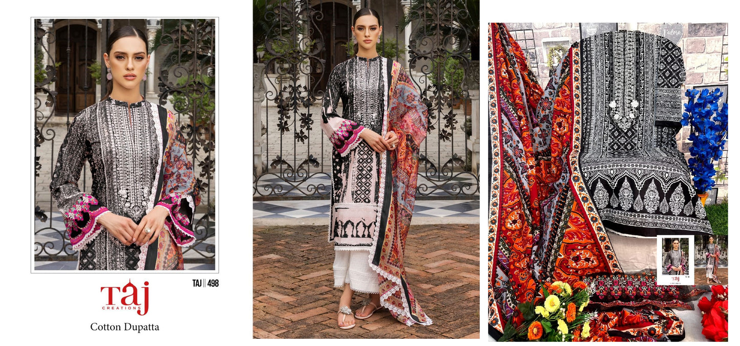 498 Taj Creations Pakistani Salwar Suits