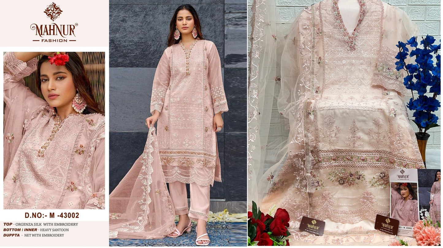 43002 Vol 43 Mahnur Pakistani Salwar Suits