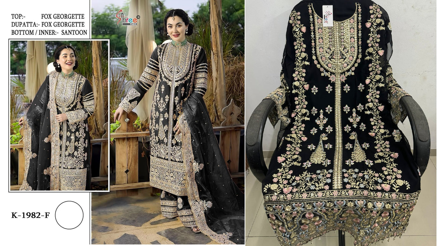 1982F Shree Fabs Pakistani Salwar Suits