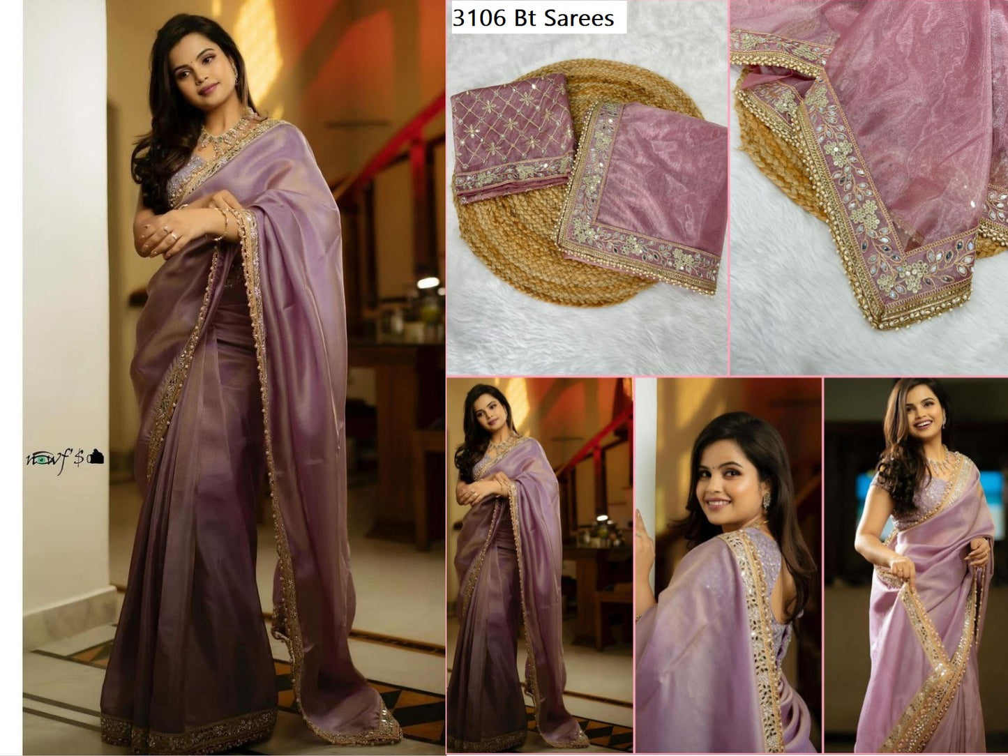 3106 Bt Sarees