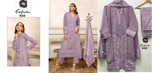 615Purple Vs Fashion Pakistani Readymade Suits