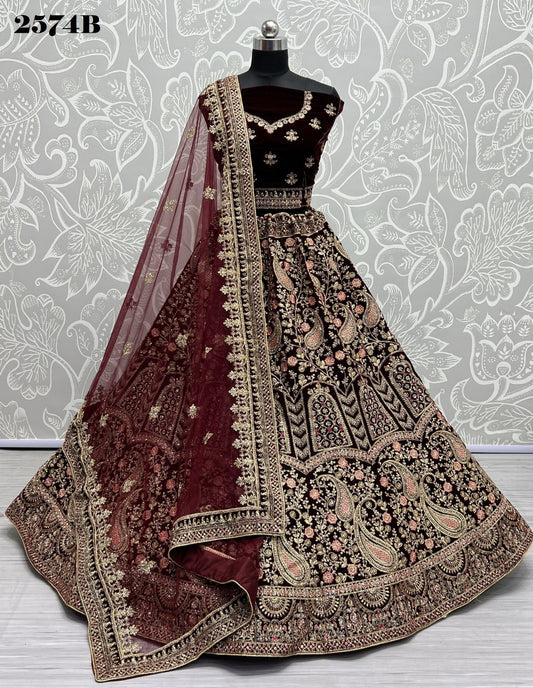 2574B Anjani Art Lehenga Choli