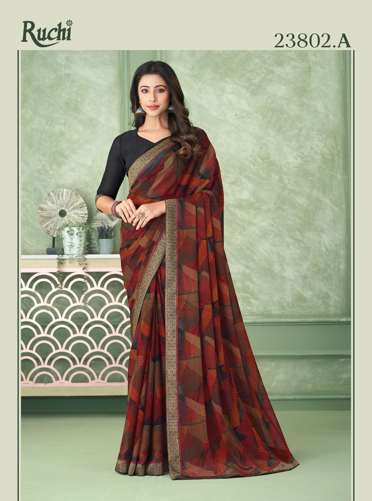 23802A Savera Vol 6 Ruchi Sarees