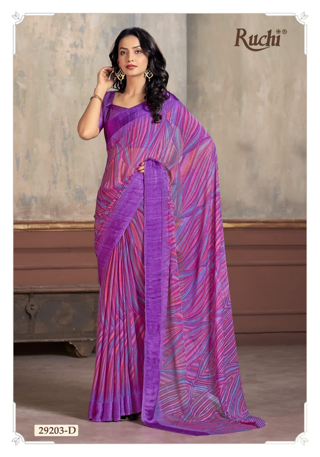 29203D Cherry Vol 40 Ruchi Sarees