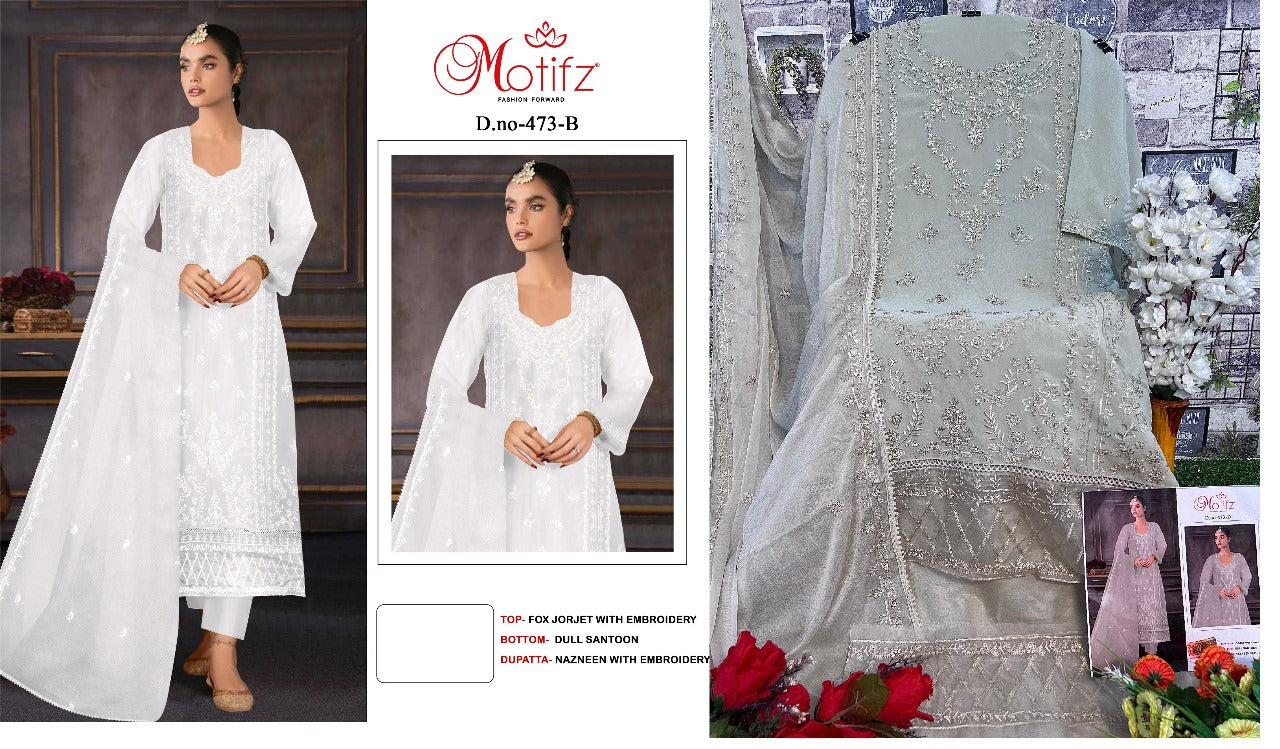 473B Motifz Pakistani Salwar Suits