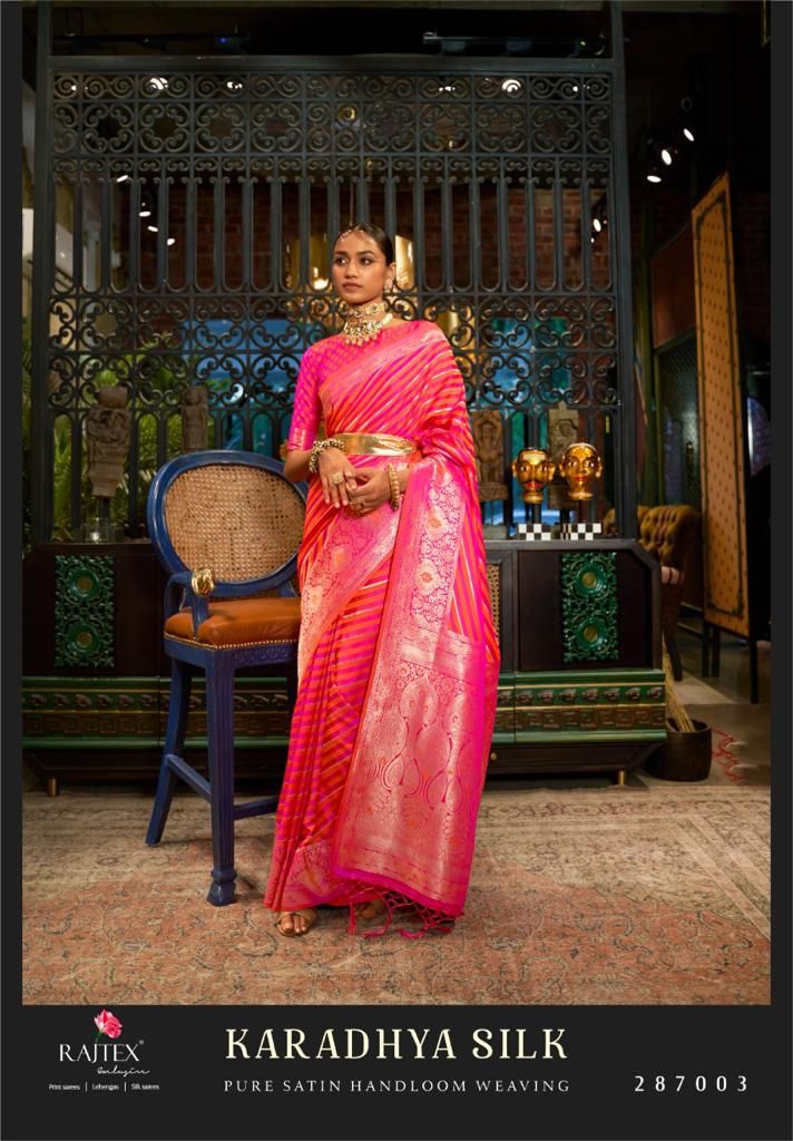 287003 Karadhya Silk Rajtex Sarees