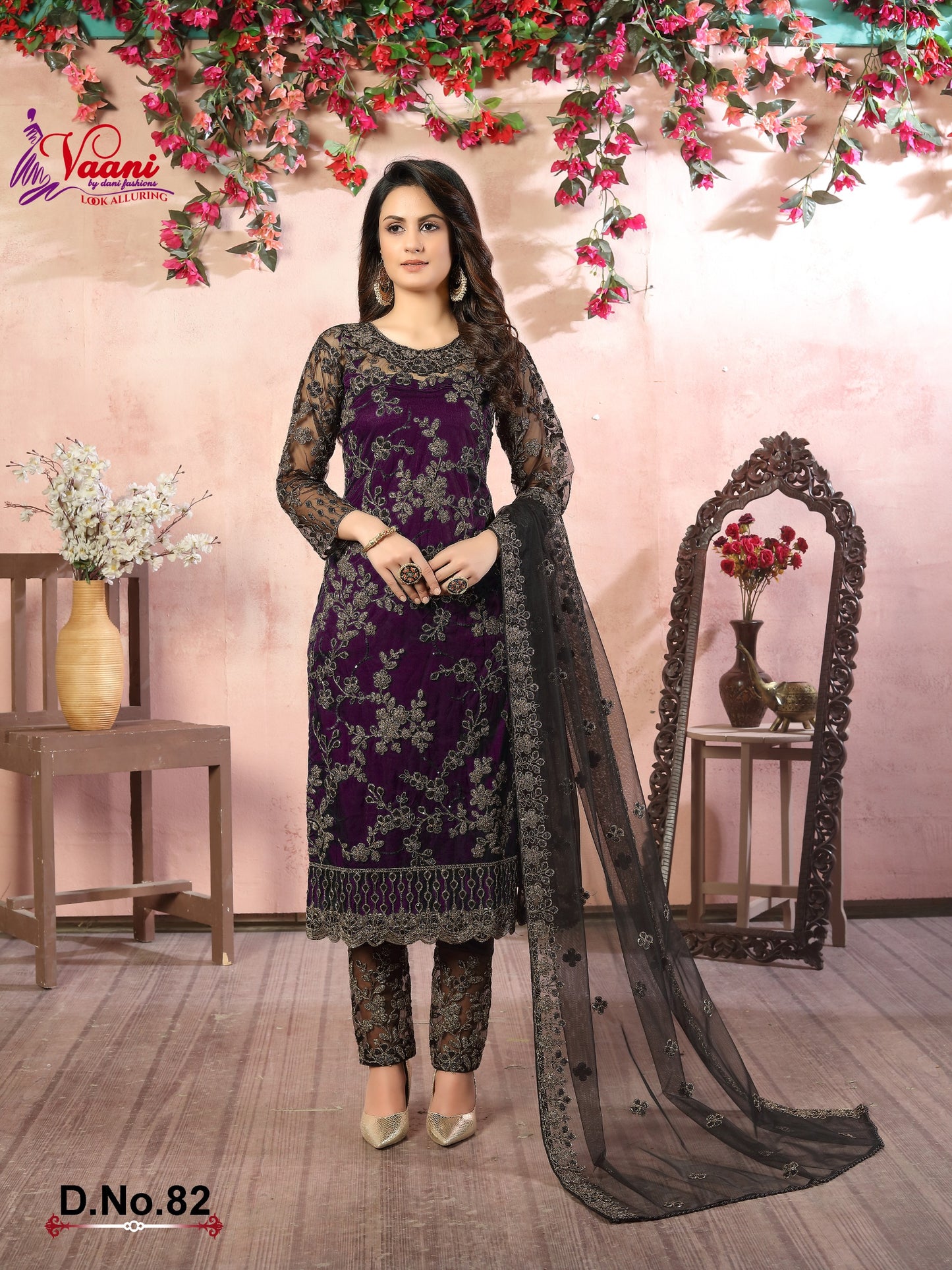 82 Vol 8 Vaani Cording Pakistani Salwar Suits