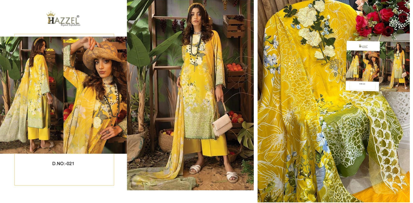 21 Hazzel Pakistani Salwar Suits
