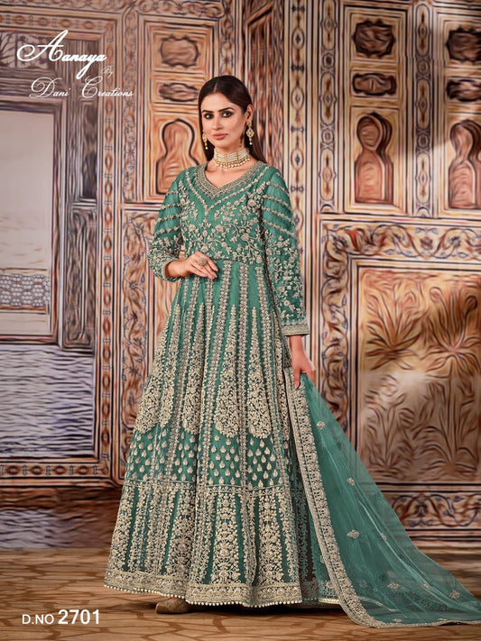 2701 Aanaya Vol 127 Dani Creation Unstitched Suits