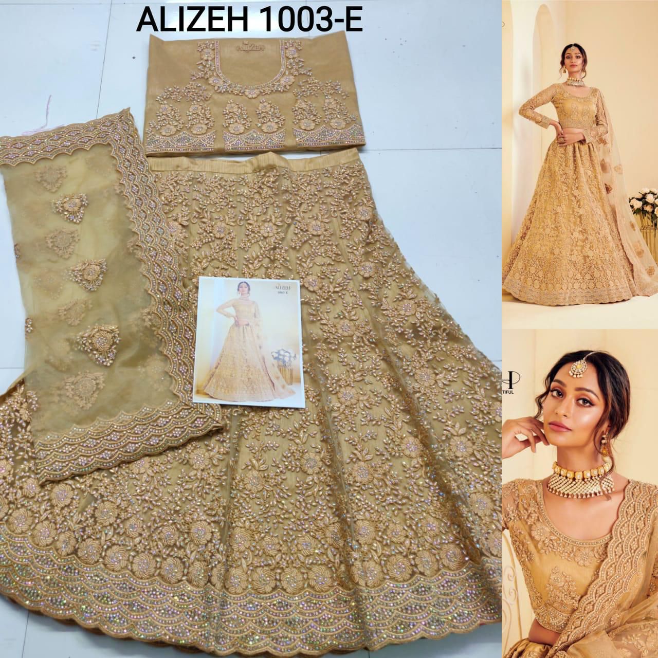 1003E Bride Hit Color Alizeh Lehenga Choli