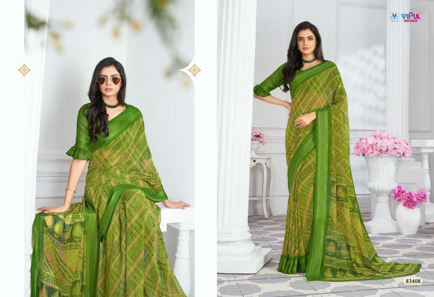 83408 Falguni Vol 2 Vipul Georgette Sarees