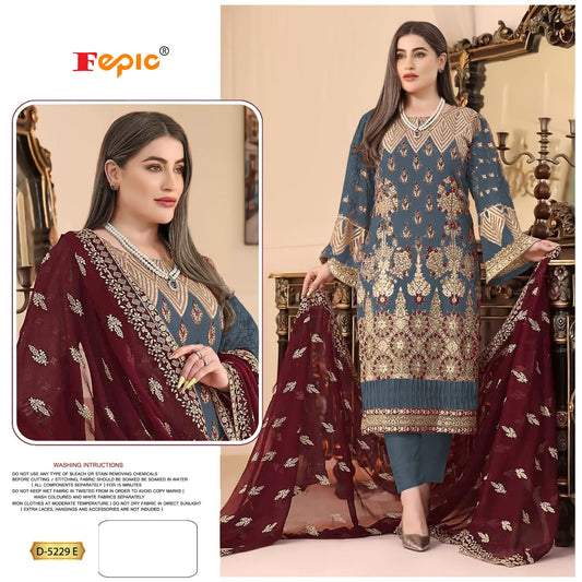 D-5229-E Rosemeen Fepic Pakistani Salwar Suits