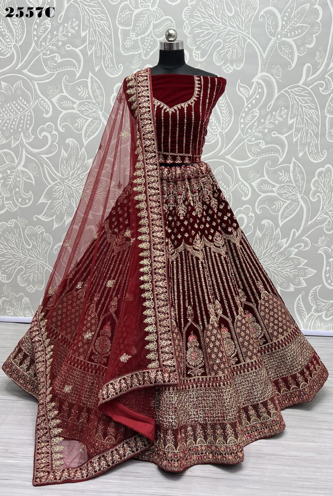 2557-C Anjani Art Lehenga Choli