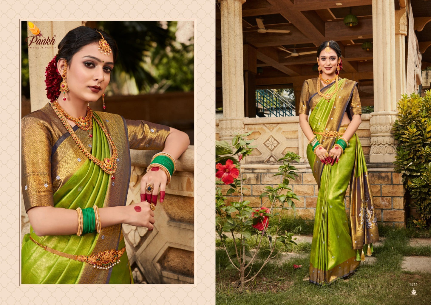 5211 Virasat Vol 1 Pankh Sarees