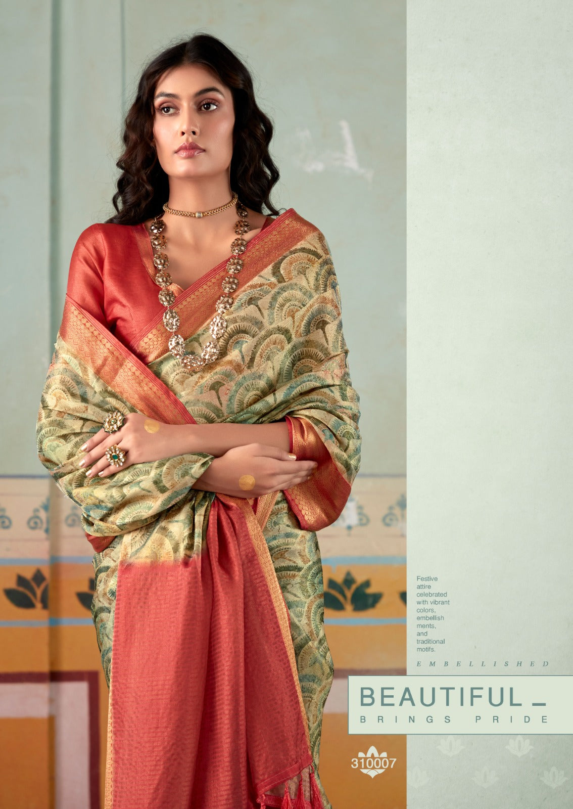 310007 Rubika Rajpath Sarees