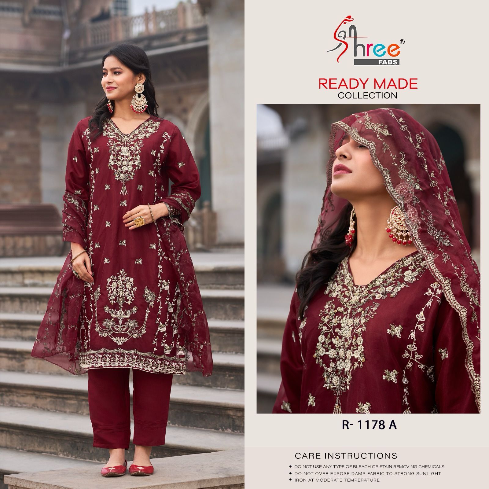 1178A Shree Fabs Pakistani Readymade Suits