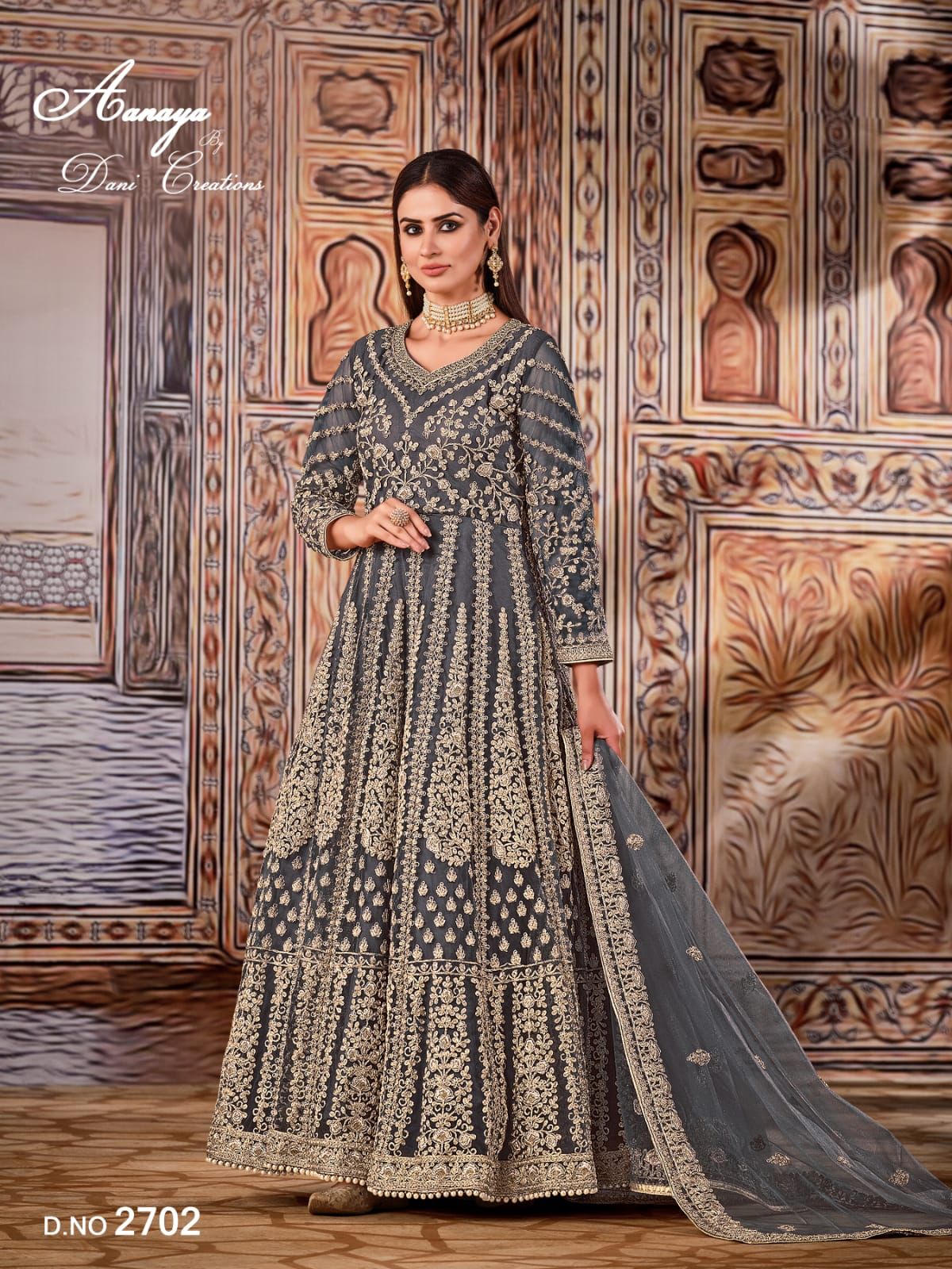 2702 Aanaya Vol 127 Dani Creation Unstitched Suits
