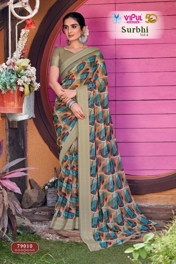 79010 Surbhi Vol 4 Vipul Sarees