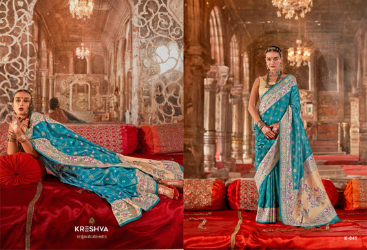 841 Meera Kreshva Pv Silk Sarees