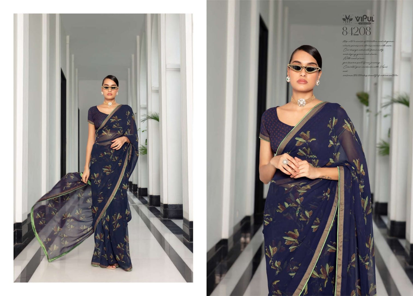 84208 Dimple Vipul Georgette Sarees