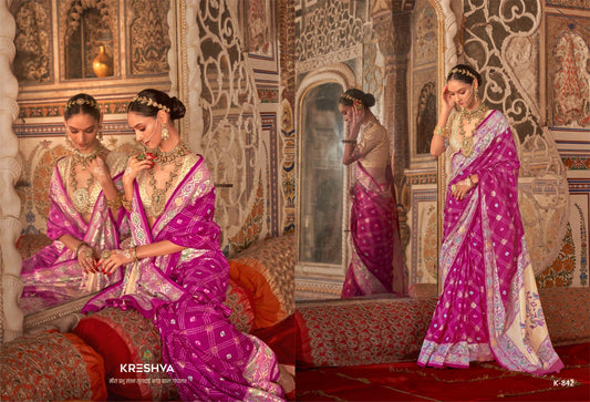 842 Meera Kreshva Pv Silk Sarees