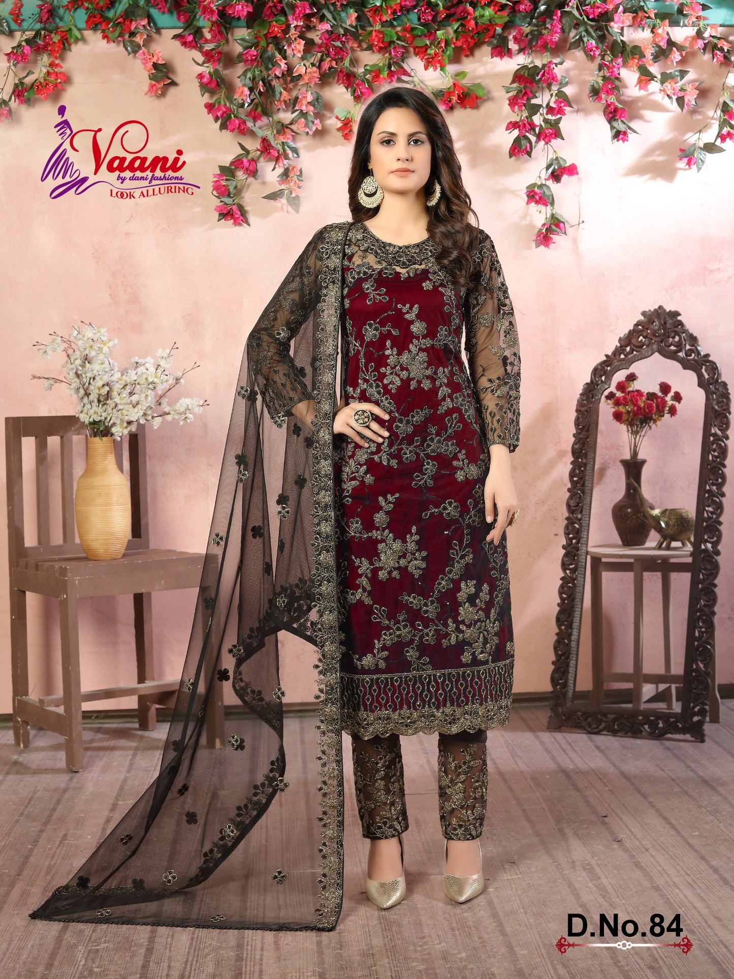 84 Vol 8 Vaani Cording Pakistani Salwar Suits