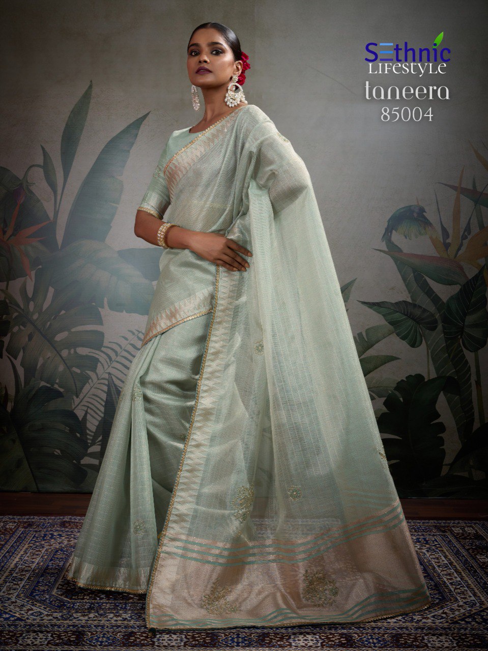 85004 Taneera Sethnic Linen Sarees