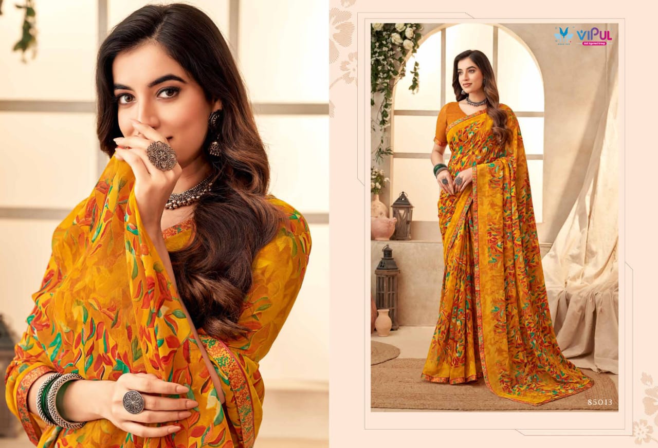 85013 Sangini Vol 2 Vipul Georgette Sarees