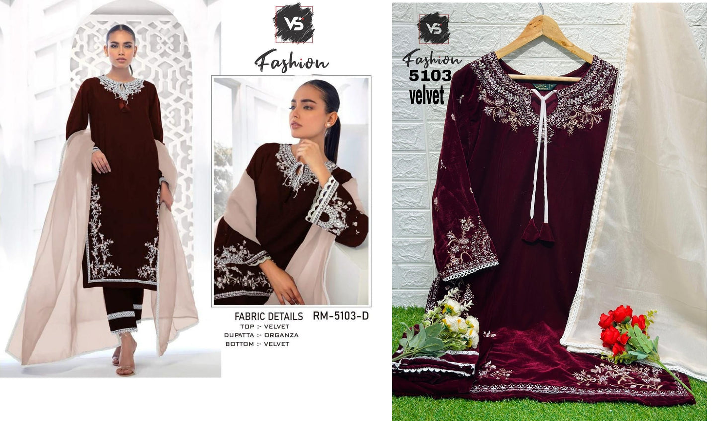5103-D Vs Fashion Pakistani Readymade Suits