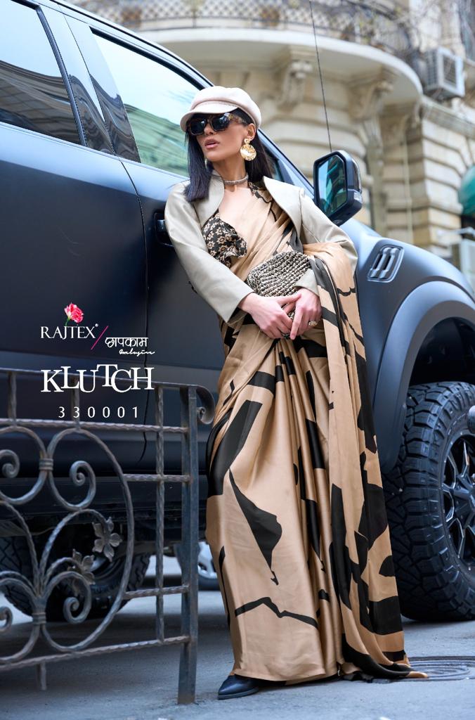 330001 Klutch Rajtex Sarees