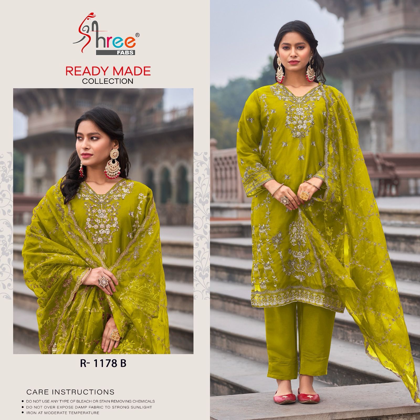 1178B Shree Fabs Pakistani Readymade Suits