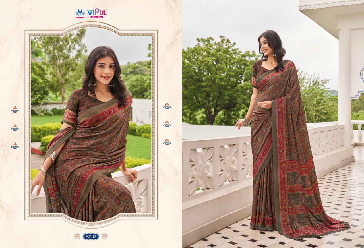 85212 Heritage Vol 11 Vipul Silk Sarees