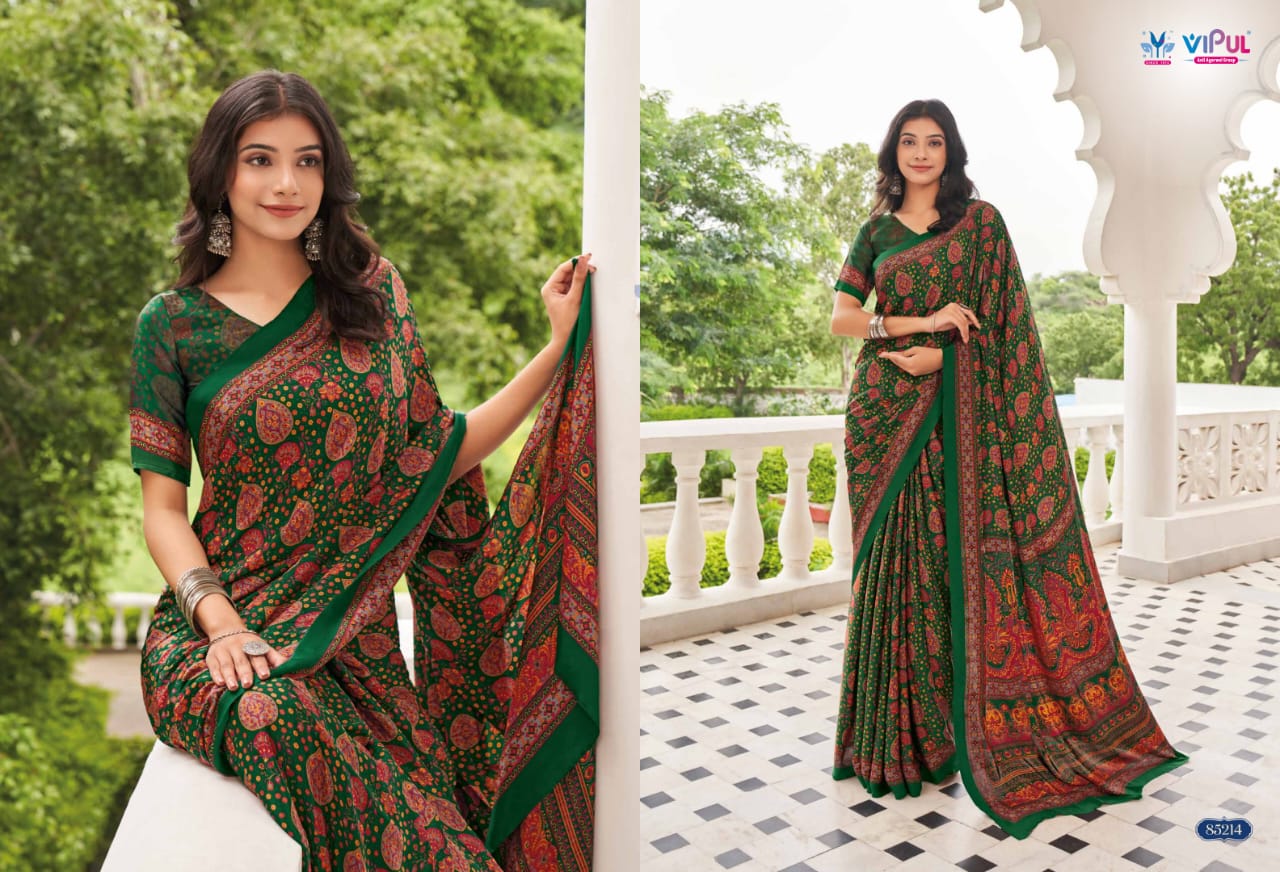 85214 Heritage Vol 11 Vipul Silk Sarees