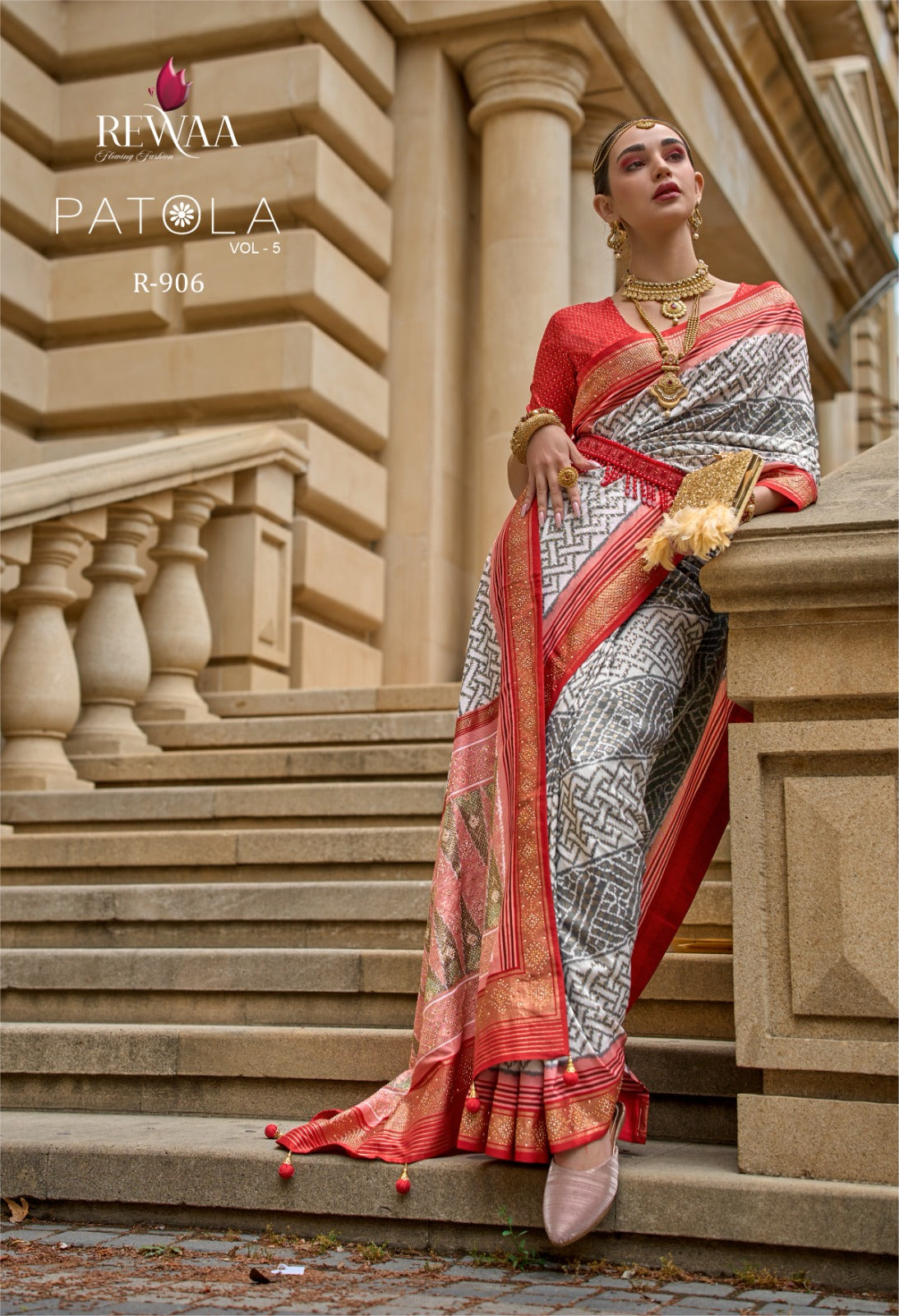 R-906 Patola Vol 5 Rewaa Sarees