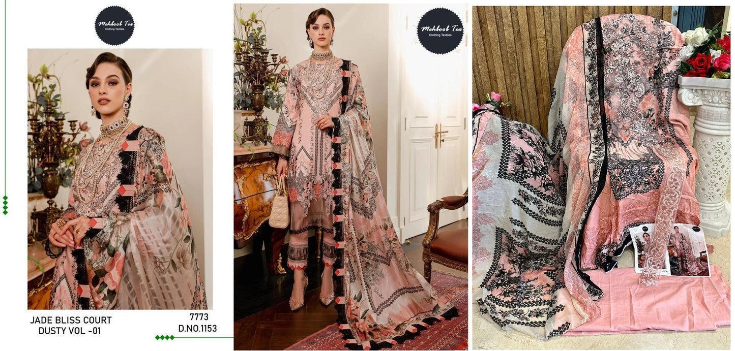 1153 Mehboob Tex Pakistani Salwar Suits