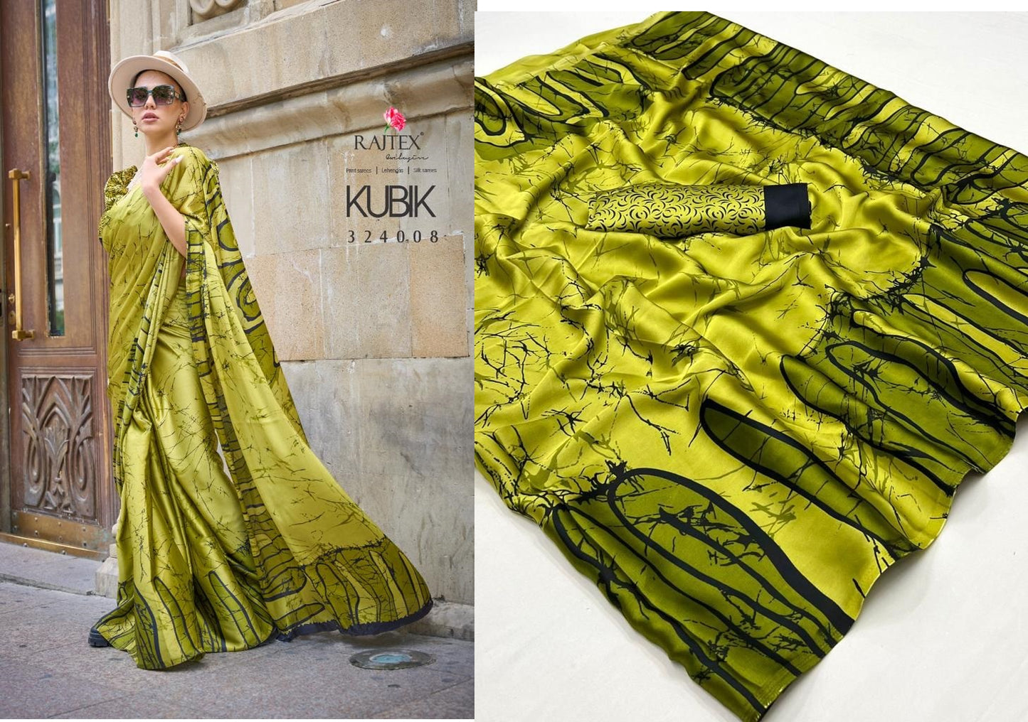 324008 Kubik Rajtex Sarees