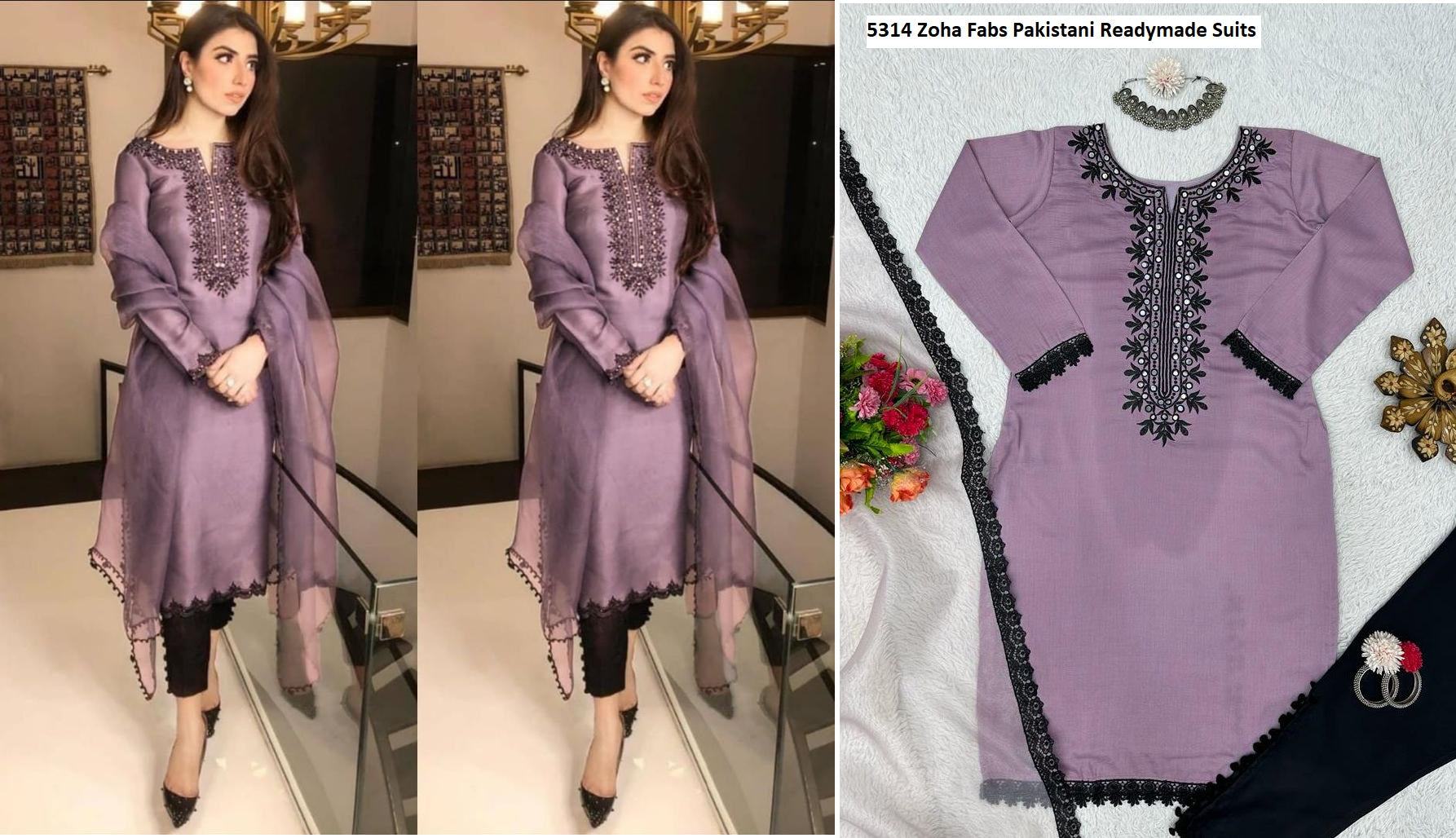5314 Zoha Fabs Pakistani Readymade Suits